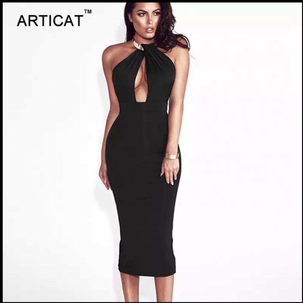Long Black Dress